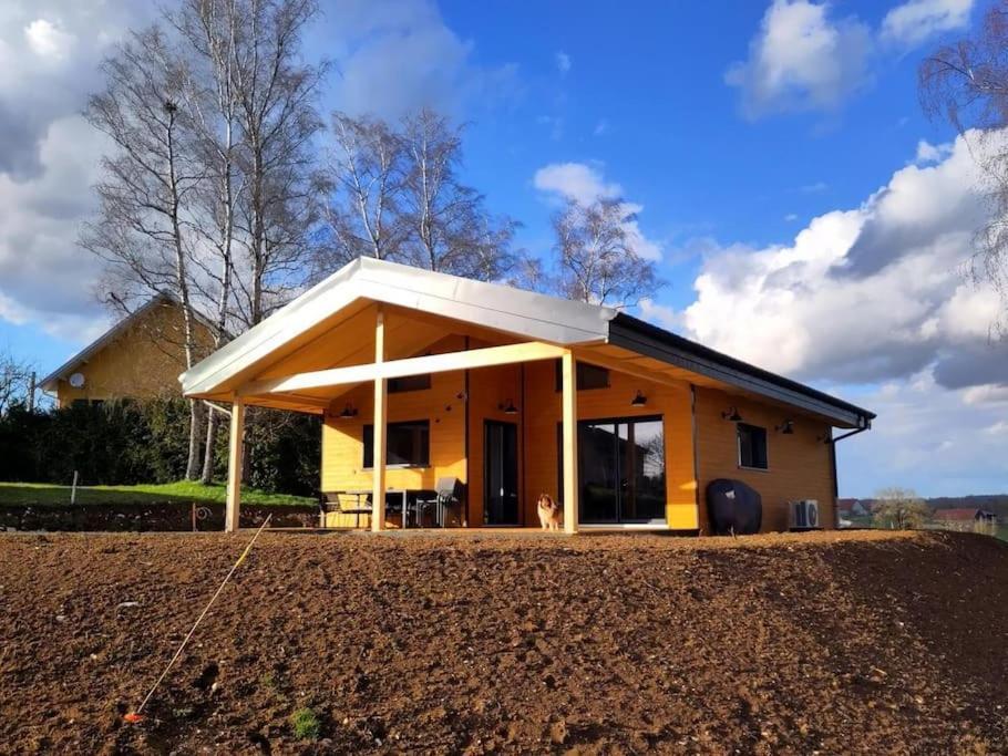 Gite Chalet, Au Doubs Logis Pierrefontaine-les-Varans Exterior foto